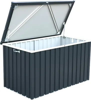 Image de DURAMAX Coffre de jardin 134 x 72 x 73 cm, 585 l, anthracite DURAMAX 71051