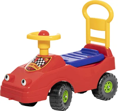 Produktbild von Rutscher Auto Rutscherfahrzeug Baby Taxi rot Kinder Lauflernhilfe