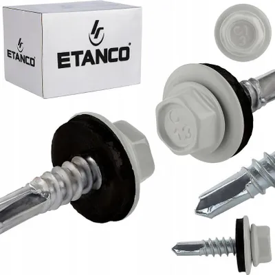 Produktbild von ETANCO GT5 Bohrschrauben Metall - Metall 5,5 x 25 mm RAL 7035 250 Stk.