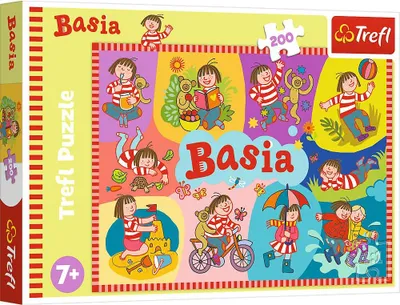 Zdjęcie produktu dla Puzzle Trefl 200 elementów Mix wzorów