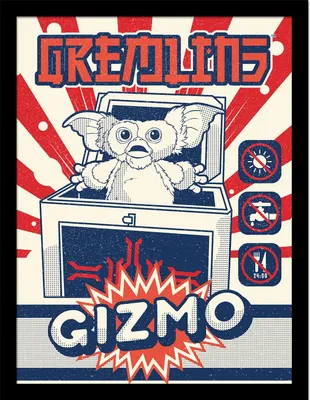 Obrázek produktu pro Gremlins - tištěné, překvapení PM8907 (40 cm x 30 cm) (barevné)