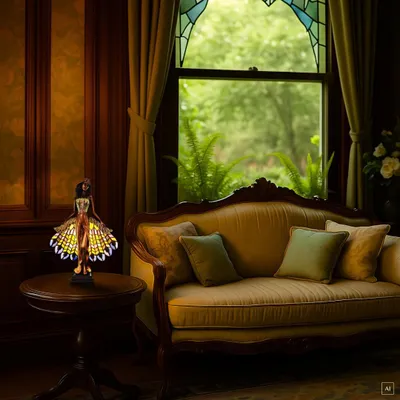 Produktbild von abc HOME | Leuchte im Tiffany-Stil Dame