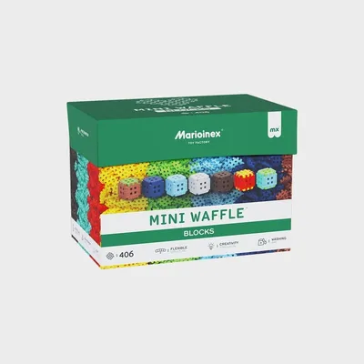 Produktbild von Marioinex Mini-Waffel-Bausteine, 406 Teile