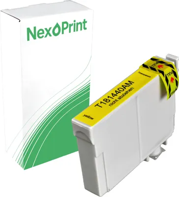 Produktbild von Druckerpatrone kompatibel zu Epson C13T181440 18XL yellow Expression Home XP-302 Epson XP-30 Epson XP-225 Epson XP-215 Epson XP-212