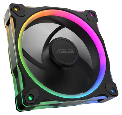 Produktbild von ASUS Prime MR120 Fan ARGB Black Computergehäuse Ventilator 12 cm Schwarz