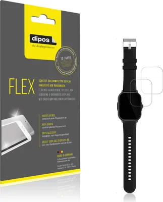 Produktbild von 2x Schutzfolie für Knauermann Neo 2 2025 Folie, 100% Displayabdeckung, dipos Flex