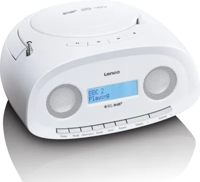 Obrázok produktu pre Lenco SCD-69, Analógový a digitálny, AM, DAB, DAB+, FM, PLL, Prehrávač, CD, Opakovanie, Prehrať/pozastaviť, Skip down, Skip up, stop