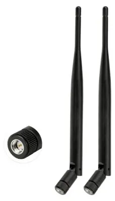 Zdjęcie produktu dla Antena 4G lte sma 3DBI mimo dwupasmowa do routera hotspota 2 szt.