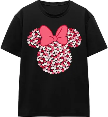 Obrázek produktu pro Disney - Tričko pro muže/dámy Uni - Valentine's Day TV17174 (M) (Black)