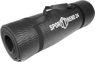 Produktbild von Sporttrend 24® Fitnessmatte (173 x 61 x 1,0 cm) | Sportmatte Yogamatte Fitness, Standard