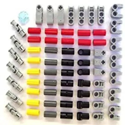 Zdjęcie produktu dla LEGO Technic: 66-częściowy zestaw złączy