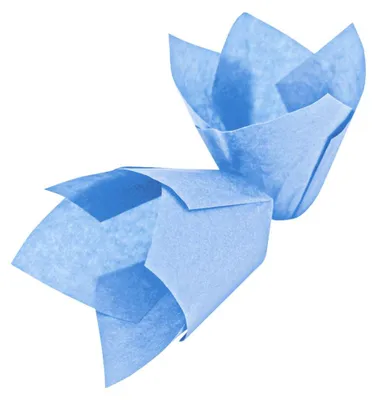 Immagine prodotto di Stampo per muffin a forma di tulipano, blu
