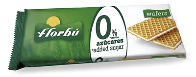 WAFELKI Z KREMEM BEZ DODATKU CUKRU 150 g - FLORBU