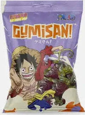 Produktbild von Ultra Pop Gumisan Fruchtgummi One Piece, Luffy 180g