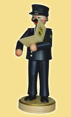 Produktbild von Räuchermann Feuerwehrmann Löschmeister Höhe= 22cm NEU