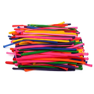 Produktbild von 200 stücke Magie DIY Lange Twist Latex Ballons Binden Machen Decor Mixed Mix Farbe
