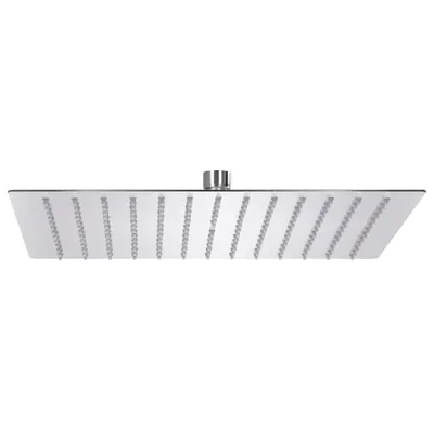 Image de Vidaxl Regenduschkopf Quadrat 30 x 30 cm Edelstahl 304