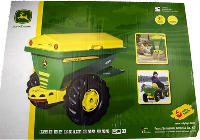 Produktbild von rolly toys Streumax Trailer John Deere , Maße: 69x47,5x49 cm; 12 511 1