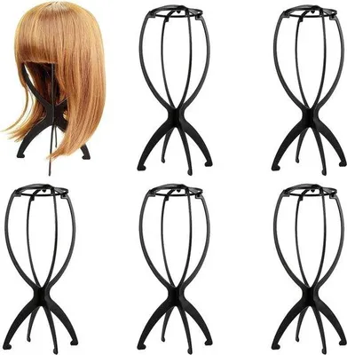 Produktbild von Famanu Perückenständer leicht und langlebig - 36 cm Höhe