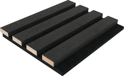 Produktbild von Akustik-Wandpaneel - Anthrazit - Packung mit 3,12 m² - 2er Set - PENCIA