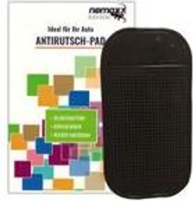Zdjęcie produktu dla NEMAXX® mata antypoślizgowa Black Gecko 1 sztuka nano samoprzylepna bez kleju na deskę auta do telefonu smartfona nawigacji kluczy zmywalna czarna