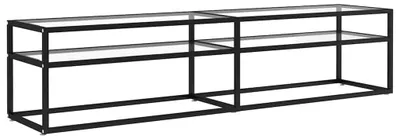 Obrázok produktu pre vidaXL TV skrinka Transparent 180x40x40,5 cm tvrdené sklo