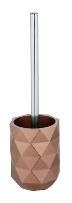 Produktbild von WENKO WC-Garnitur LANCIANO Bronze Toilettenbürste Bürstengarnitur
