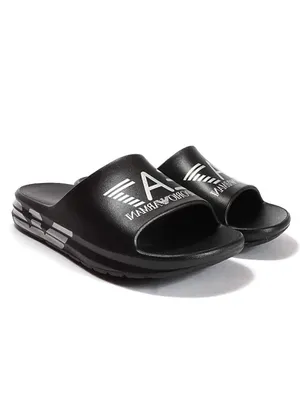 Obrázek produktu pro EA7 Emporio Armani pánské letní žabky XBP008-XK337-763 black BLACK+SILVER