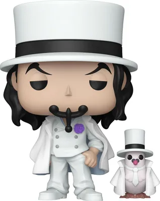 Productafbeelding van One Piece POP! Anime - Rob Lucci met Hattori