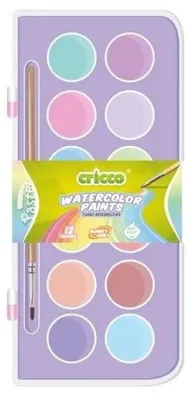 Produktbild von CRICCO Pastell-Aquarellfarben, 12 Farben