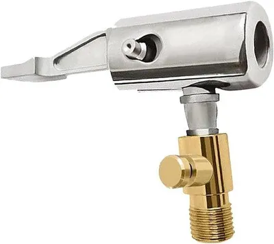 Productafbeelding van Universele Compressorkop voor Auto en Fietsbanden - Snelkoppeling Luchtpomp Adapter met Schroefdraad