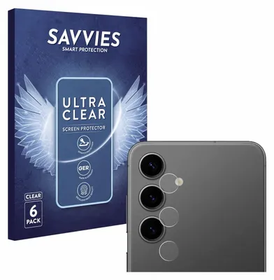 Produktbild von 6x Für Samsung Galaxy S24 Plus (NUR Kameraschutz) Schutzfolie Savvies Displayschutz Display Schutz Folie Klar Transparent