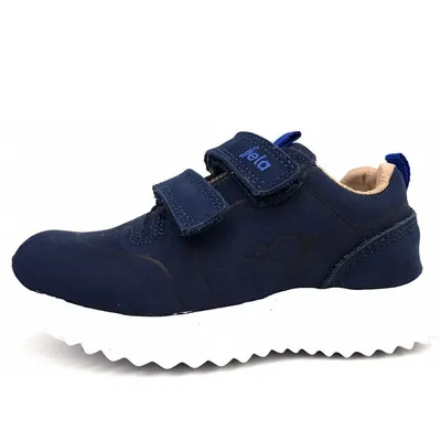 Produktbild von Jela Kinderschuhe Mädchen Halbschuhe Schnürer Klettschuh Blau Freizeit, Schuhgröße:21 EU
