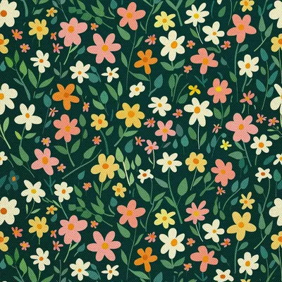 Image de OUTDOOR DECOSTOFFS OXFORD - Motif printemps I DX7290