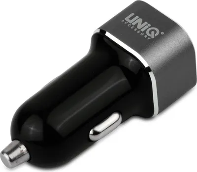 Immagine prodotto di UNIQ Caricabatterie da auto Lightning 2,4A - Nero