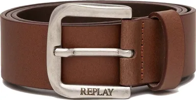 Produktbild von REPLAY Leder Gürtel Belt W95 Tan braun