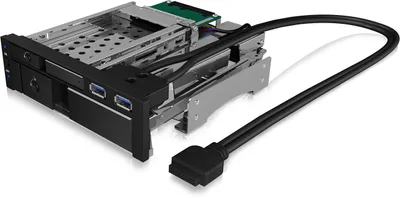Image de ICY BOX IB-174SSK-U - Boîtier de stockage externe - 2,5" et 3,5" (6,4 cm, 8,9 cm)