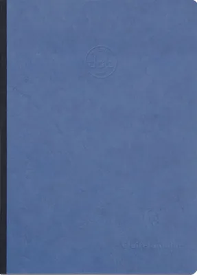 Produktbild von Clairefontaine 5x Age Bag Notizbuch A5 96 Blatt DOT, Einband blau - Blau 795434C