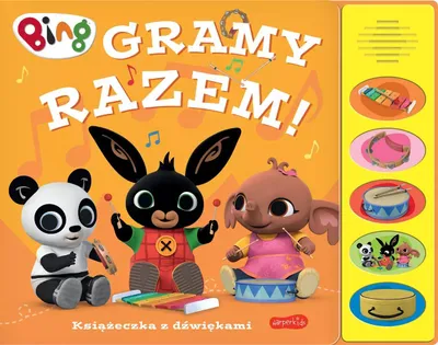 Zdjęcie produktu dla Gramy razem! Bing. Książeczka z dźwiękami