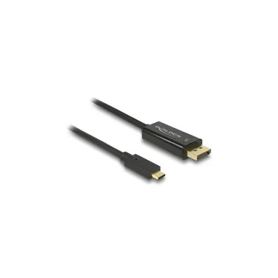 Zdjęcie produktu dla DeLOCK 85255, 1 m, USB Type-C, DisplayPort, Męska, Męska, Złoto