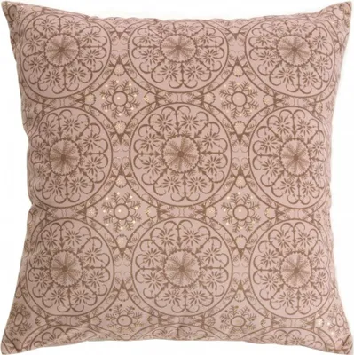 Image de Housse de coussin décorative Coussin de canapé BLINK 10 cm 45x45 rose beige