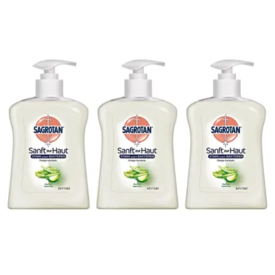 Produktbild von Sagrotan Flüssigseife Aloe Vera, 3er Pack (3 x 250 g)