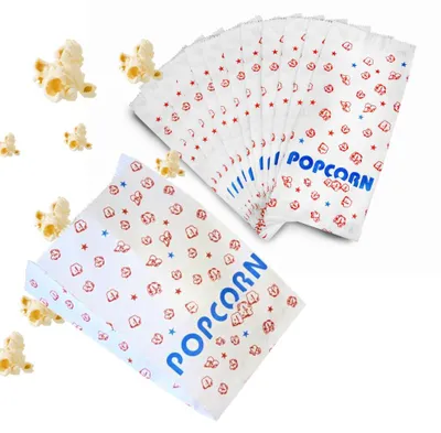 Zdjęcie produktu dla Torebka na popcorn DUŻA 220x140x80, 200szt