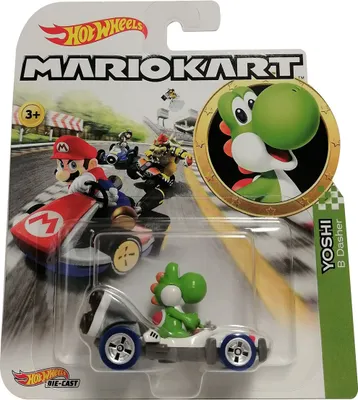 Obrázek produktu pro Hot Wheels Mario Kart GBG29, Motokára, 3 rok/roky, Plast, Kov, Vícebarevný