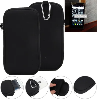 Produktbild von K-S-Trade Neopren-Hülle Handy-Hülle kompatibel mit Kodak Ektra Schutzhülle Neoprenhülle Sleeve Schutz-Hülle Gürtel Tasche Case Holster