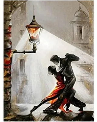 Immagine prodotto di Mosaico Diamantato "Donna E Uomo", 30X40 Cm