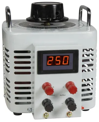 Obrázok produktu pre Toroidný transformátor McPower ''V-8000 LED'', 0-250 V, 8 A, 2 000 W, NIE je galvanicky oddelený