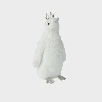 Produktbild von Ornament Wohnungsdeko Dekofigur MANCHOT Pinguinfigur aus Polyester 15x14x30 cm HOMLA
