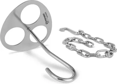 Produktbild von Petromax Dreibein-Ring, Haken, Edelstahl, Edelstahl, Stahl, Zinklegierung, Deutschland, 105 mm, 97 mm
