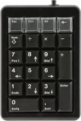 Immagine prodotto di CHERRY TAS Keypad G84-4700 Corded DE-Layout hellgrau
